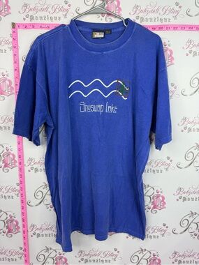 Avanti Royal Blue Shuswap Lake BC Canada Graphic Tee